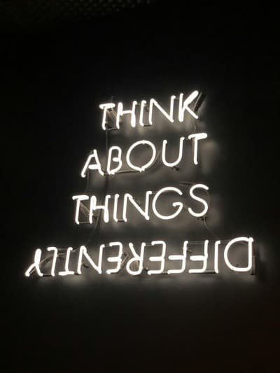 Think about things differently in neon lights